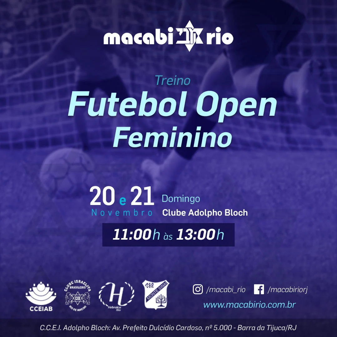 Treino – Futebol Open Feminino