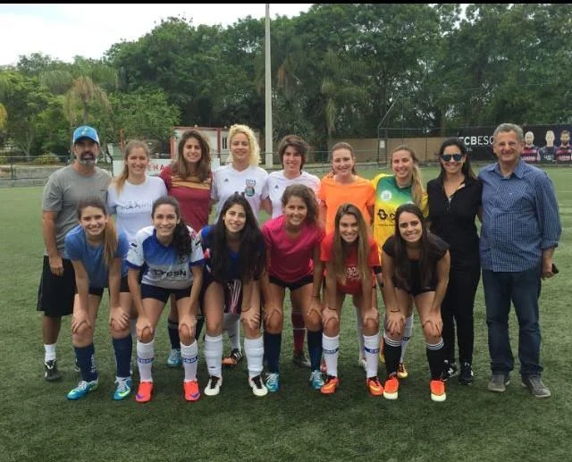 FUTEBOL FEMININO SE PREPARANDO PARA ISRAEL 2017